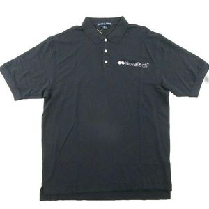 Devon & Jones Novatech Black Polo